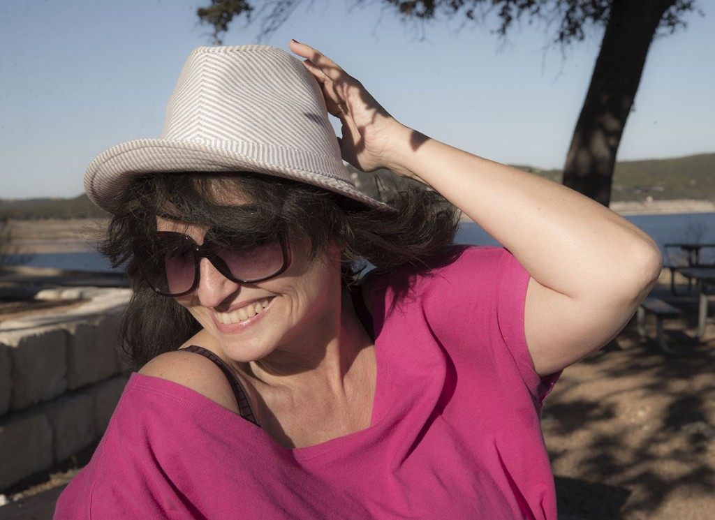 Joanna Sokołowska-Gwizdka, Austin, TX. Nad Lake Travis. 