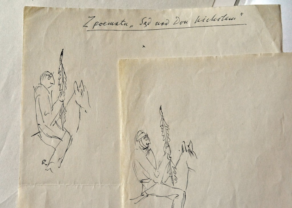 Rękopis Antoniego Słonimskiego ze zbiorów Biblioteki Narodowej