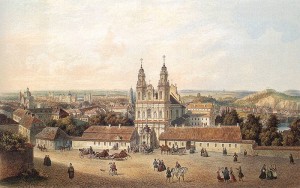 Zygmunt Vogel, Kościół Misjonarzy w Wilnie. Muzeum Narodowe, Kraków. 