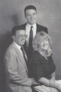 Szczęśliwa trójka – Oleńka z mężem Normanem i synem Tomkiem