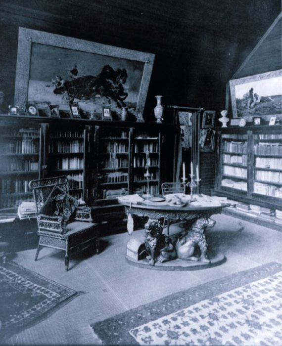 Salon w Ardenie Heleny Modrzejewskiej, fot. ze zbiorów Fundacji Heleny Modrzejewskiej w Arden.