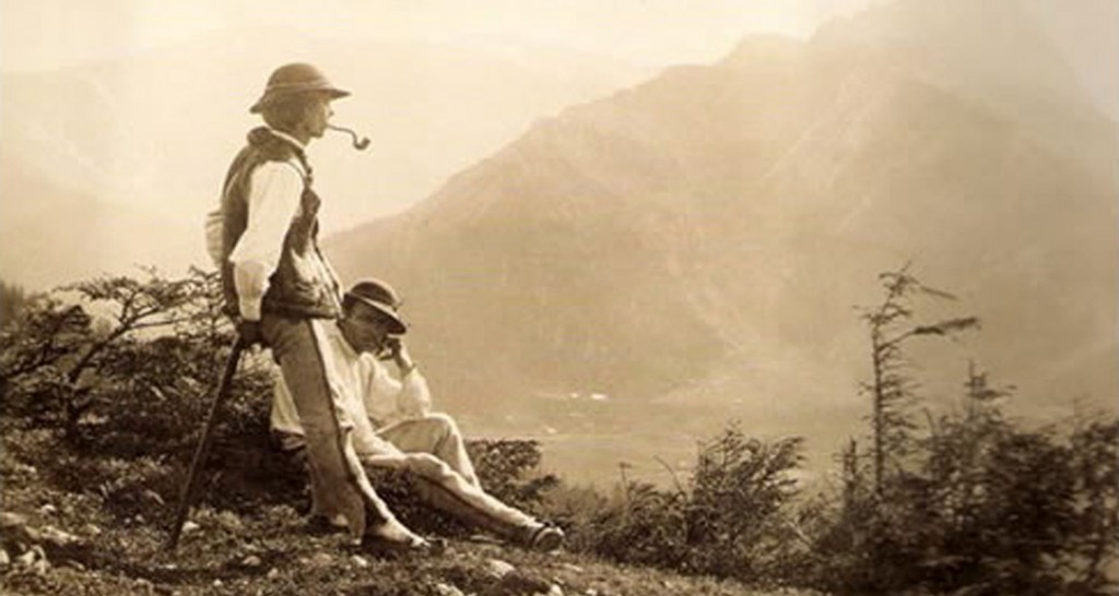 Tatry na starej fotografii.