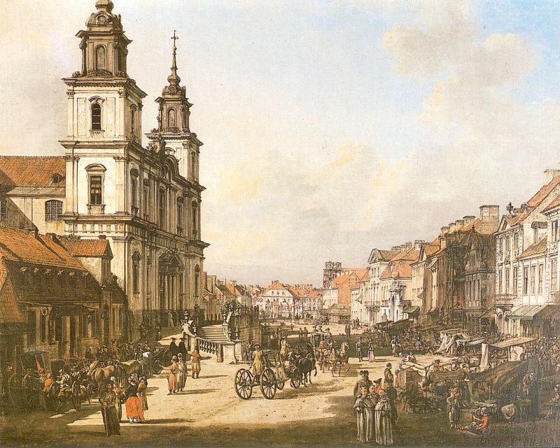 Canaletto, Kościół Św. Krzyża