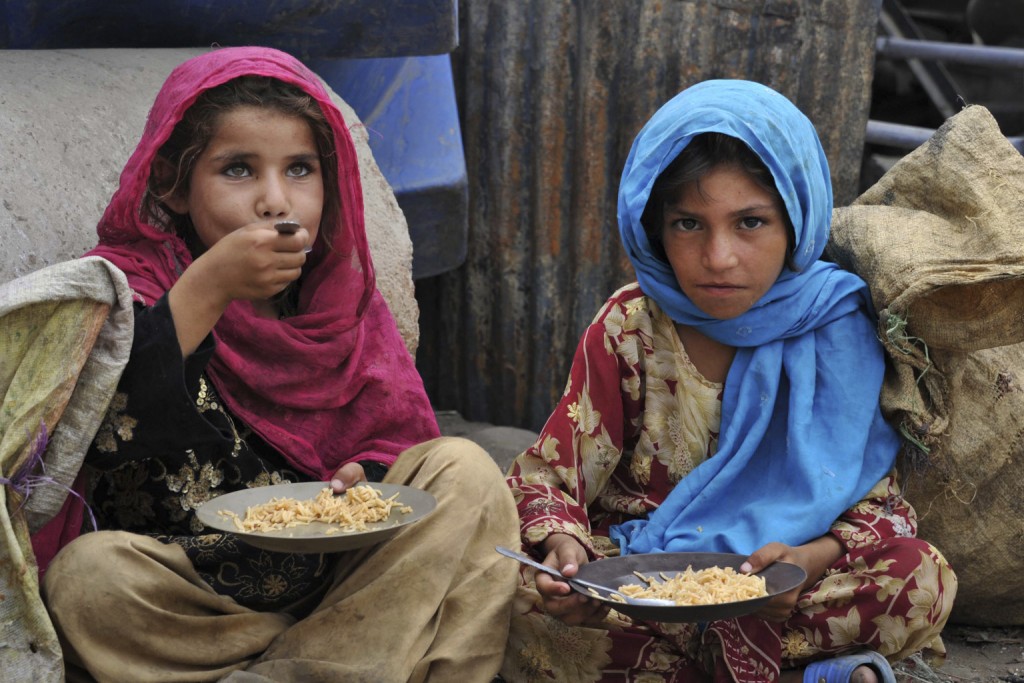 Dzieci w Afganistanie.