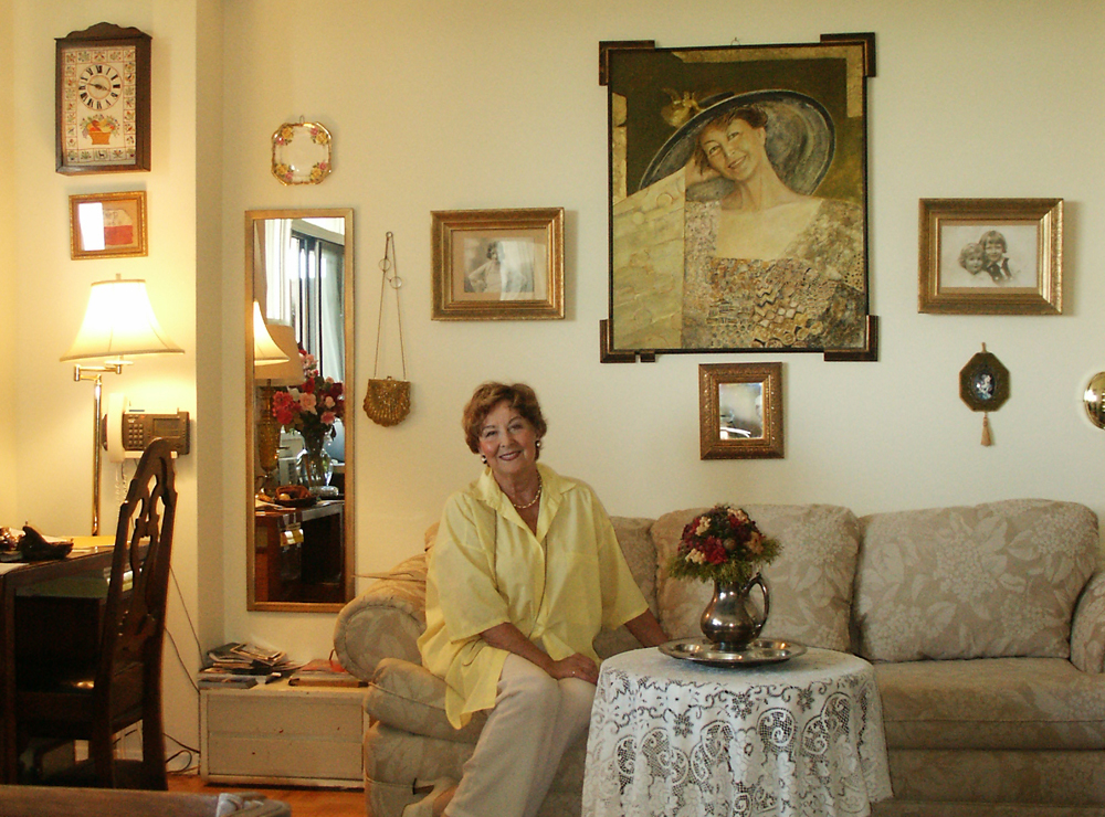 Maria Nowotarska w swoim apartamencie w Toronto, fot. Joanna Sokołowska-Gwizdka.