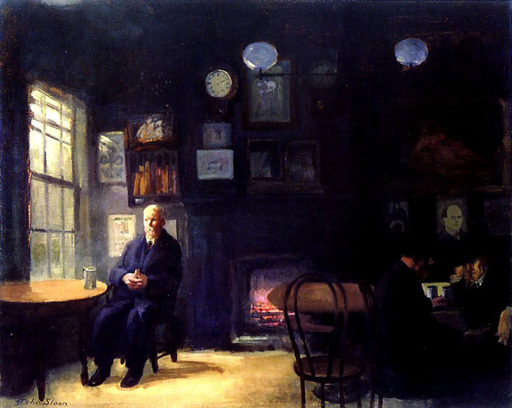 John Sloan, McSorley’s Back Room, 1912 r.