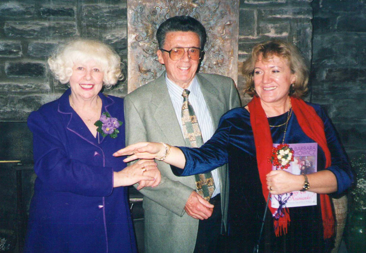 Filadelfia 2000 r. Od lewej: Barbara Wachowicz, Norman Boehm i Aleksandra Ziółkowska-Boehm, fot. arch. AZB.