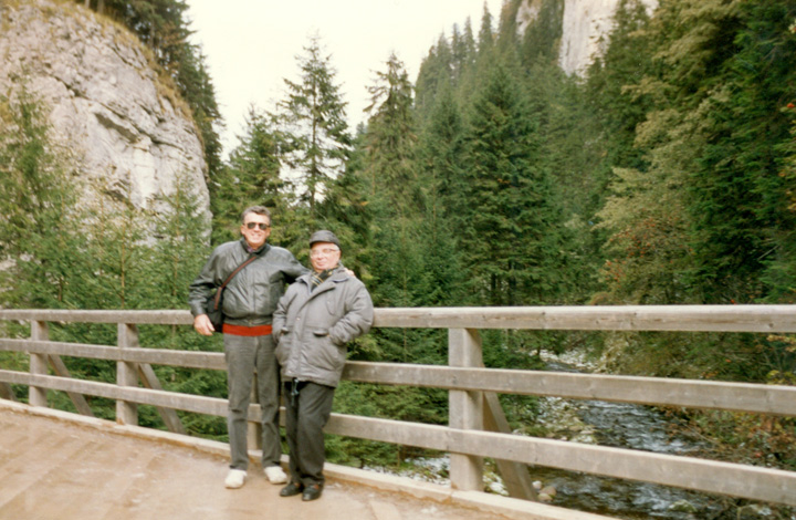 Norman Boehm i Michał Radgowski w Zakopanem, fot. arch. AZB,