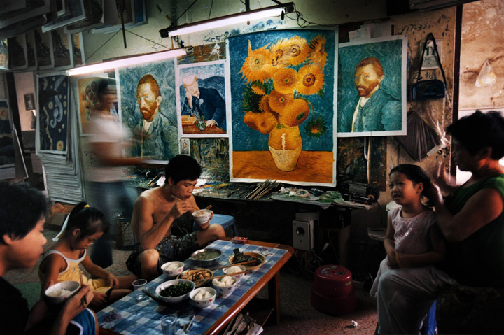 Kadr z filmu "Chińskie van Goghi".