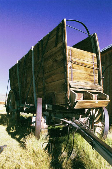 Body, wóz którym osadnicy przybywali po swoje marzenia, fot. Jacek Gwizdka.