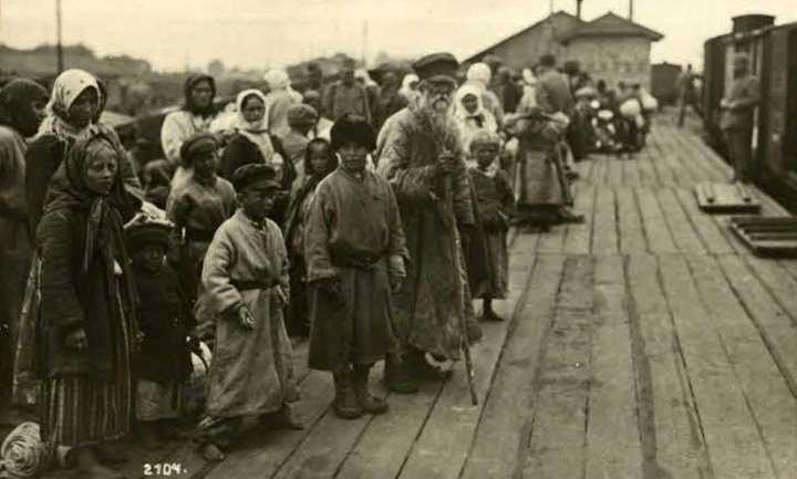 Lubelski Bełc - Rawa Ruska, fot. z książki "Bieżeństwo 1915".