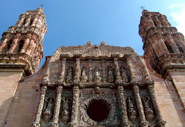 Zacatecas. Katedra.