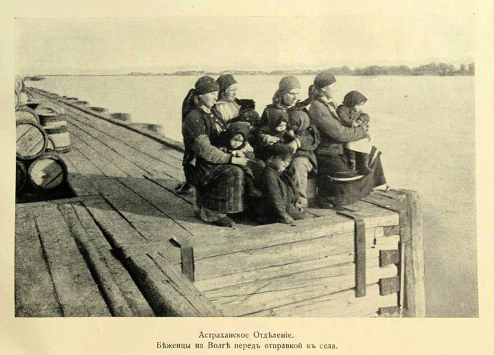 Bieżenki nad Wołgą, fot. z książki "Bieżeństwo 1915".