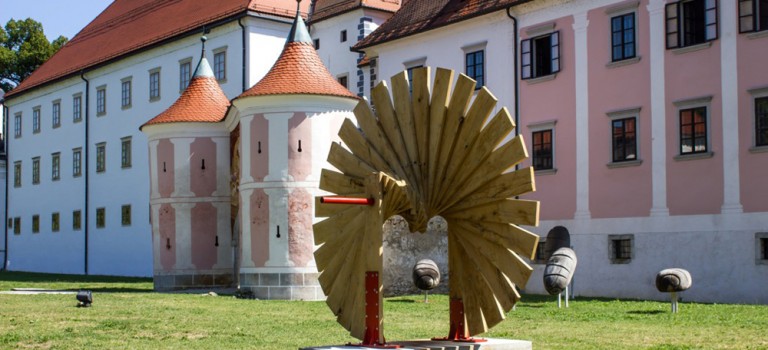 Ryszard Litwiniuk na Międzynarodowym Sympozjum Rzeźbiarzy Forma Viva w Kostanjevicy na Słowenii