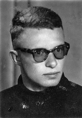 Adam Fiala jako student prawa na UMCS w Lublinie, w latach 60., fot. arch. rodzinne.